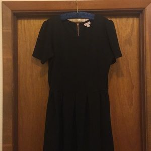LuLaRoe 2xl Amelia dress-black w rose gold zipper